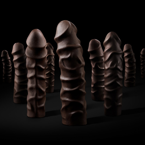 8 Inches of Dark Chocolate Cock Filled With by United Indecent Pleasures 8 Inches of Dark Chocolate Cock Filled With by United Indecent Pleasures