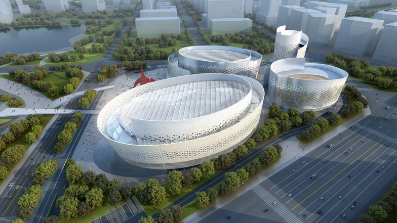 Chengdu Tianfu Cultural and Performance Centre by Massimiliano and Doriana Fuksas