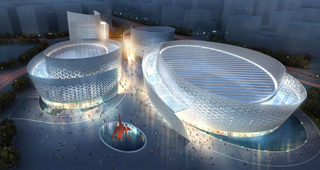 Chengdu Tianfu Cultural and Performance Centre by Massimiliano and Doriana Fuksas Chengdu Tianfu Cultural and Performance Centre by Massimiliano and Doriana Fuksas