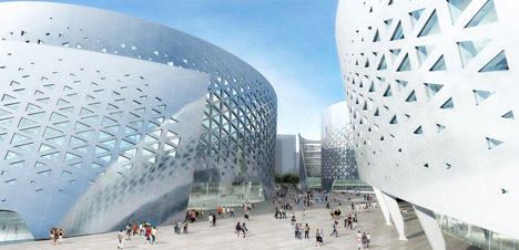 Chengdu Tianfu Cultural and Performance Centre by Massimiliano and Doriana Fuksas Chengdu Tianfu Cultural and Performance Centre by Massimiliano and Doriana Fuksas