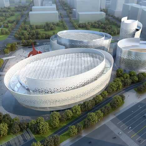 Chengdu Tianfu Cultural and Performance Centre by Massimiliano and Doriana Fuksas