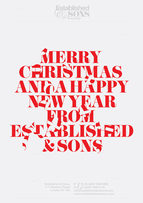 Designer Christmas cards