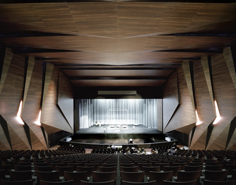Festival Hall Of The Tiroler Festspiele Erl by Delugan Meissl Associated Architects Festival Hall Of The Tiroler Festspiele Erl by Delugan Meissl Associated Architects