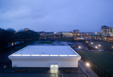 Gym Hall Nieuw Welgelegen by NL Architects