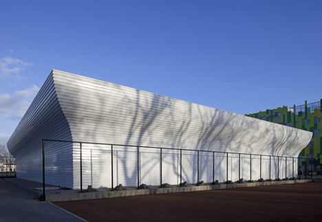 Gym Hall Nieuw Welgelegen by NL Architects