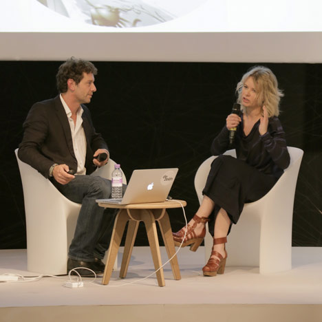 Katrin Olina at Dezeen Live