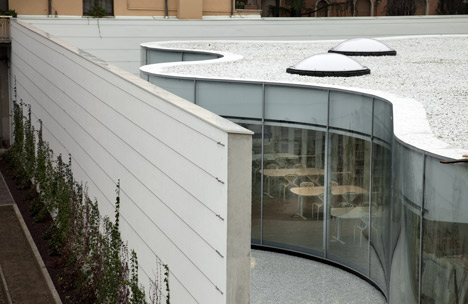 New Town Library in Maranello by Arata Isozaki and Andrea Maffei New Town Library in Maranello by Arata Isozaki and Andrea Maffei
