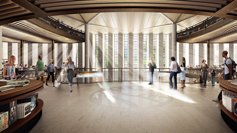 New York Central Library by Foster + Partners