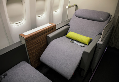 TAM First Class Cabin by Priestmangoode