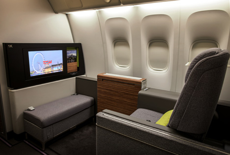 TAM First Class Cabin by Priestmangoode