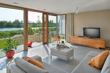 Villa Rieteiland-oost by Egeon Architecten Villa Rieteiland-oost by Egeon Architecten