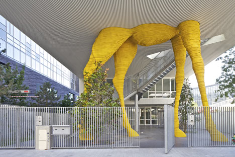 Giraffe Childcare Centre by Hondelatte Laporte Architectes Giraffe Childcare Centre by Hondelatte Laporte Architectes