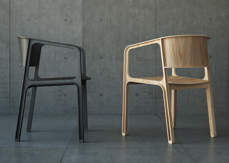 Beams Chair by Eric and Johnny Design Studio Beams Chair by Eric and Johnny Design Studio
