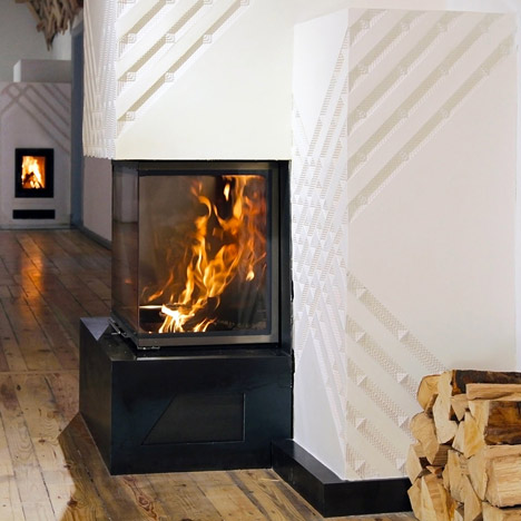 Berlin stove tiles by Daniel Becker Design Studio