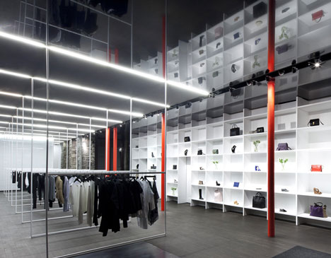 Cahier d'Exercices boutique by Saucier + Perrotte Architectes