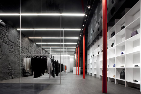 Cahier d'Exercices boutique by Saucier + Perrotte Architectes