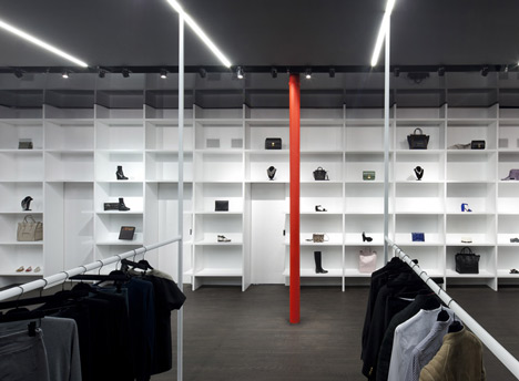 Cahier d'Exercices boutique by Saucier + Perrotte Architectes