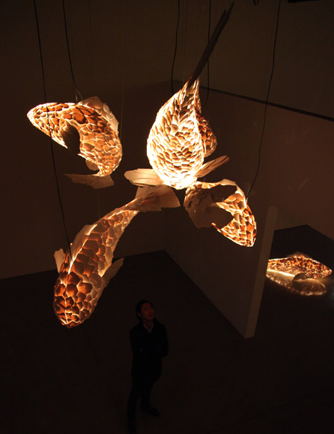 Fish Lamps by Frank Gehry Fish Lamps by Frank Gehry