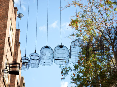 "I brought bird cages back to the Seven Dials area" - Dominic Wilcox