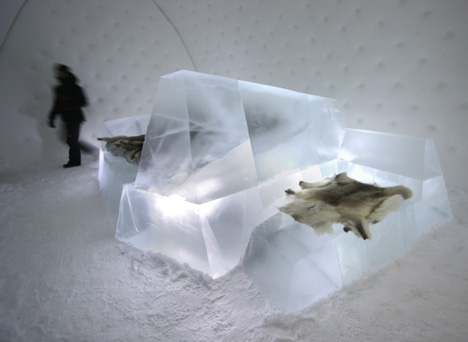 Iceberg by Wouter Biegelaar at Icehotel Iceberg by Wouter Biegelaar at Icehotel