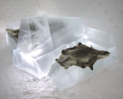 Iceberg by Wouter Biegelaar at Icehotel Iceberg by Wouter Biegelaar at Icehotel