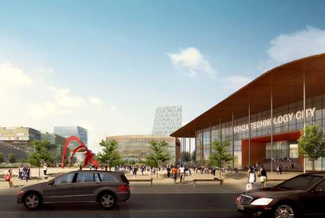 Konza Techno City masterplan by SHoP Architects Konza Techno City masterplan by SHoP Architects