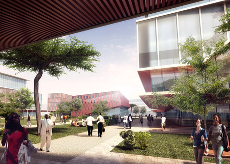 Konza Techno City masterplan by SHoP Architects Konza Techno City masterplan by SHoP Architects