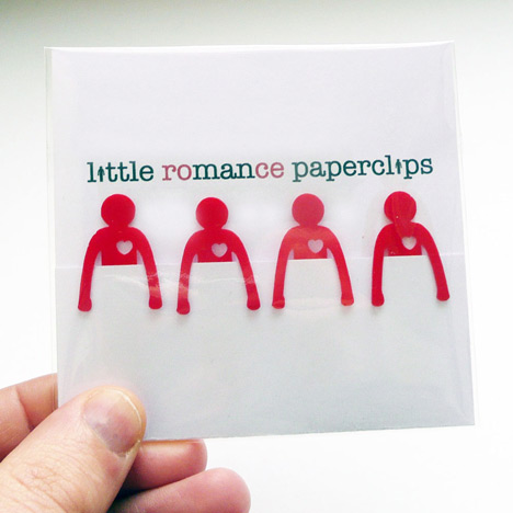 Competition: ten packs of Little Romance paperclips to be won Competition: ten packs of Little Romance paperclips to be won