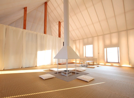 Meme Meadows Experimental House by Kengo Kuma and Associates