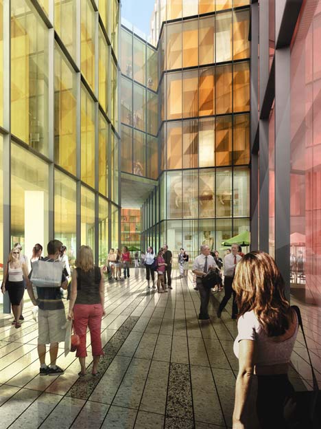 Nanjing Road mixed use area by RTA-Office