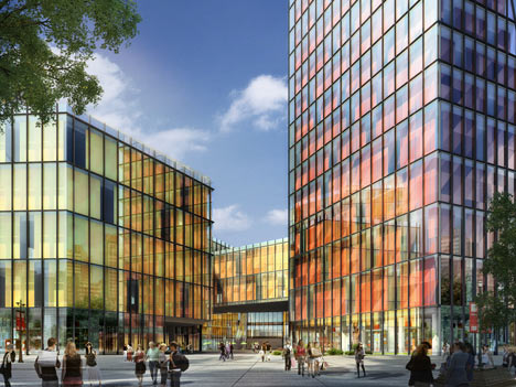 Nanjing Road mixed use area by RTA-Office