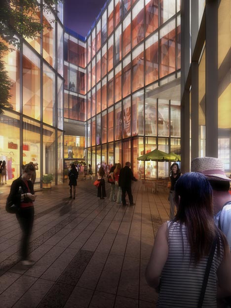 Nanjing Road mixed use area by RTA-Office