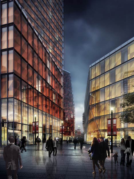 Nanjing Road mixed use area by RTA-Office