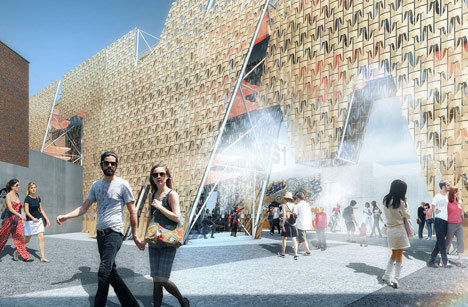 Party Wall by CODA at PS1 Party Wall by CODA at PS1