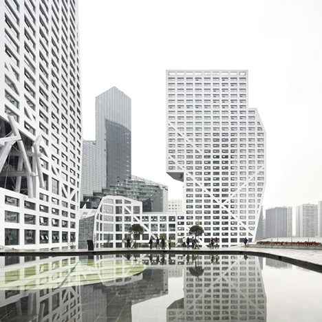 Sliced Porosity Block by Steven Holl Architects