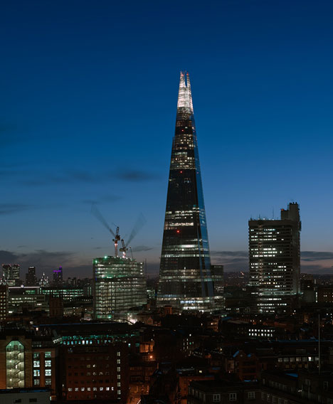 The Shard by Renzo Piano photographed by Nick Guttridge The Shard by Renzo Piano photographed by Nick Guttridge