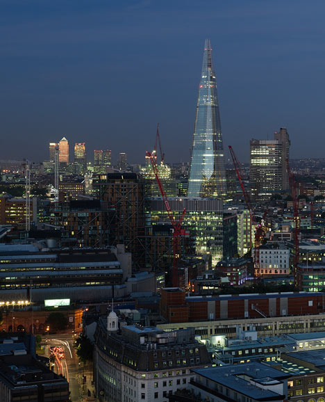 The Shard by Renzo Piano photographed by Nick Guttridge The Shard by Renzo Piano photographed by Nick Guttridge