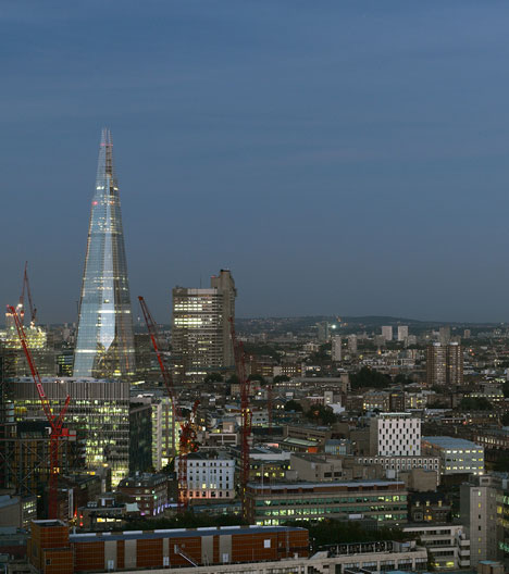 The Shard by Renzo Piano photographed by Nick Guttridge The Shard by Renzo Piano photographed by Nick Guttridge