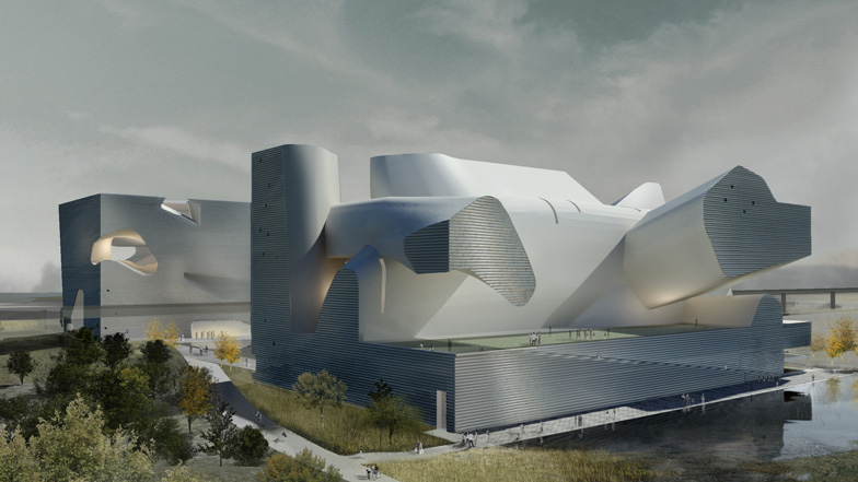 Tianjin Ecocity Ecology and Planning Museums by Steven Holl Architects