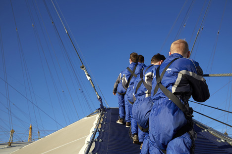 Up at the O2 by Rogers Stirk Harbour + Partners Up at the O2 by Rogers Stirk Harbour + Partners
