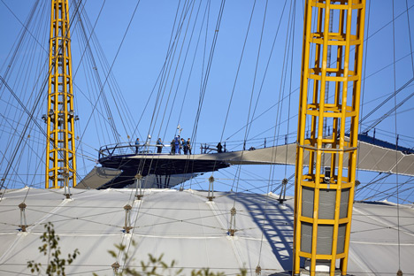 Up at the O2 by Rogers Stirk Harbour + Partners Up at the O2 by Rogers Stirk Harbour + Partners