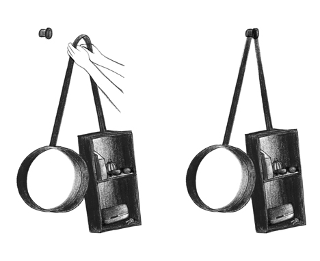 Vanity Shelf by Outofstock for Ligne Roset Vanity Shelf by Outofstock for Ligne Roset