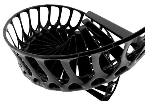 Vertebrae Staircase by Andrew McConnell Vertebrae Staircase by Andrew McConnell
