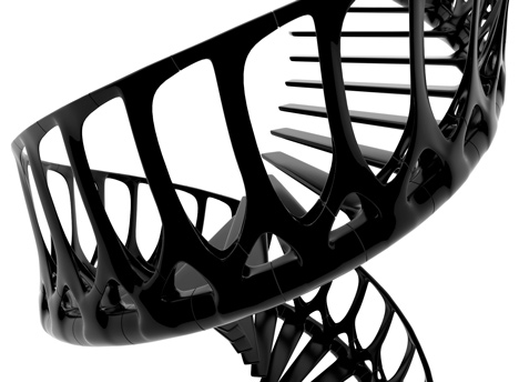 Vertebrae Staircase by Andrew McConnell Vertebrae Staircase by Andrew McConnell