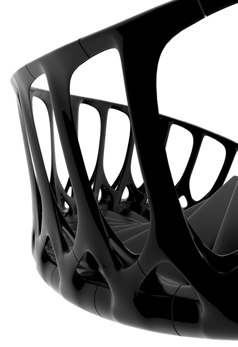 Vertebrae Staircase by Andrew McConnell Vertebrae Staircase by Andrew McConnell