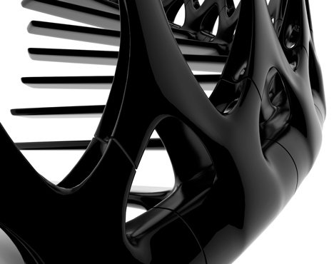 Vertebrae Staircase by Andrew McConnell Vertebrae Staircase by Andrew McConnell
