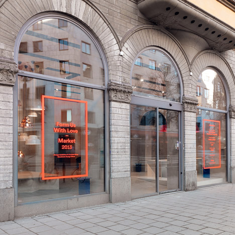 Dezeen talk at Form Us With Love market