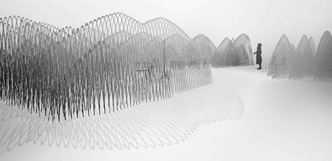 80 Sheets of Mountains by Nendo