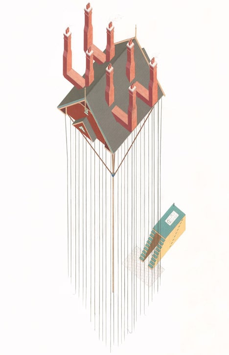 Architectural Absurdities by Tom Ngo Architectural Absurdities by Tom Ngo