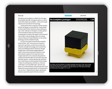Domus iPad app available to download